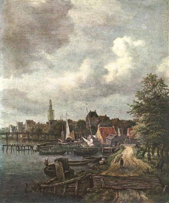 View of Amsterdam, Jacob van Ruisdael